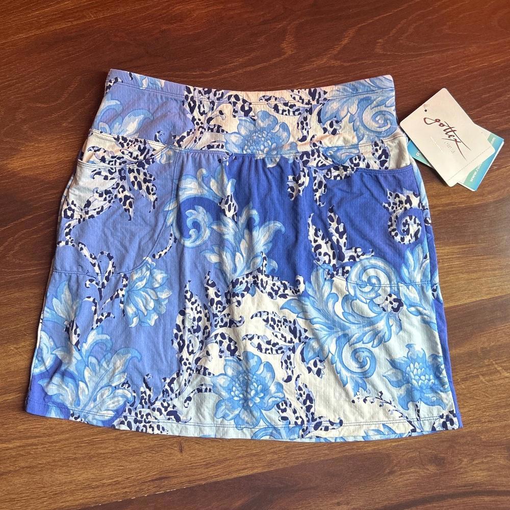 GOTTEX Floral Skorts size Medium